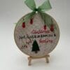 Embroidered Hoop Art - Christmas Feeling